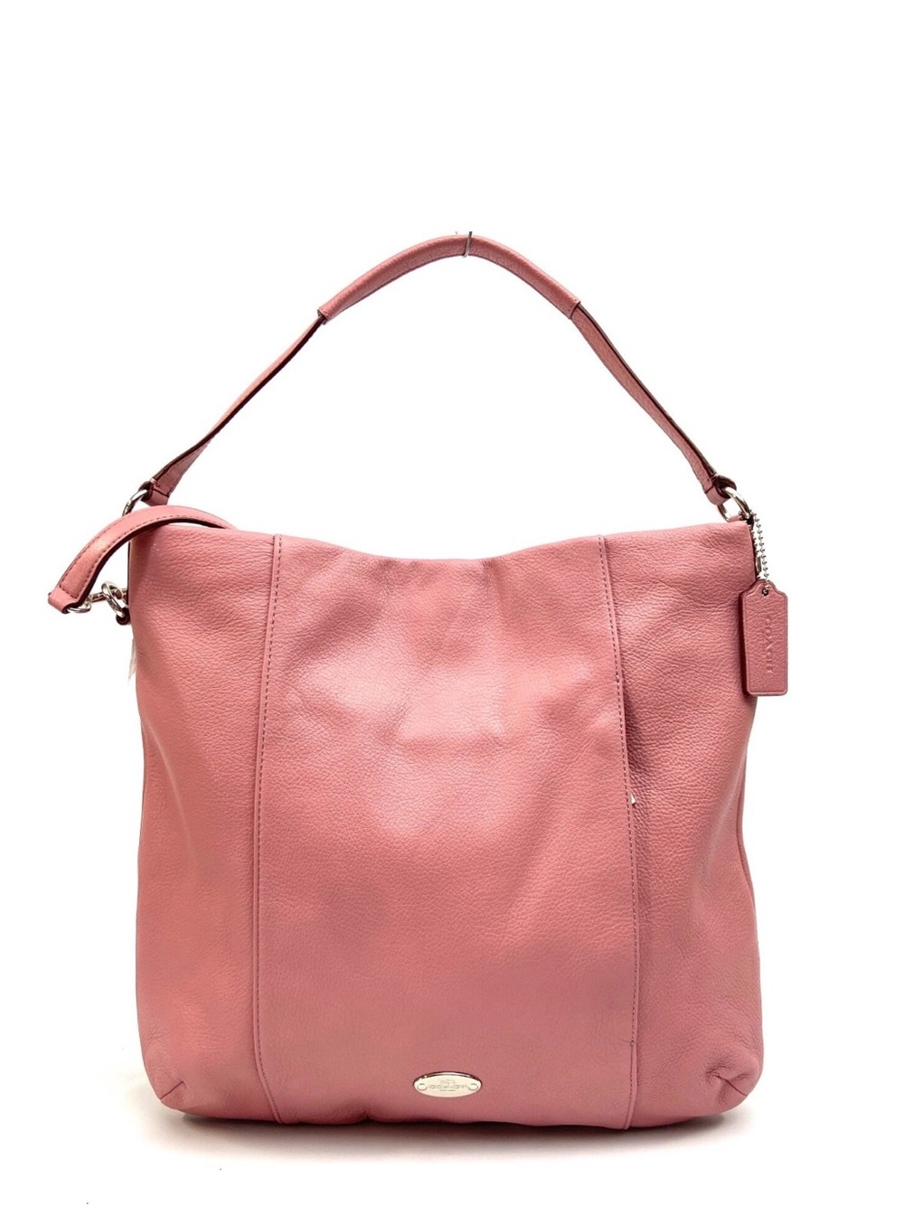 coach Pebble Leather Shoulder Bag F34511 Shadow Dusty Rose